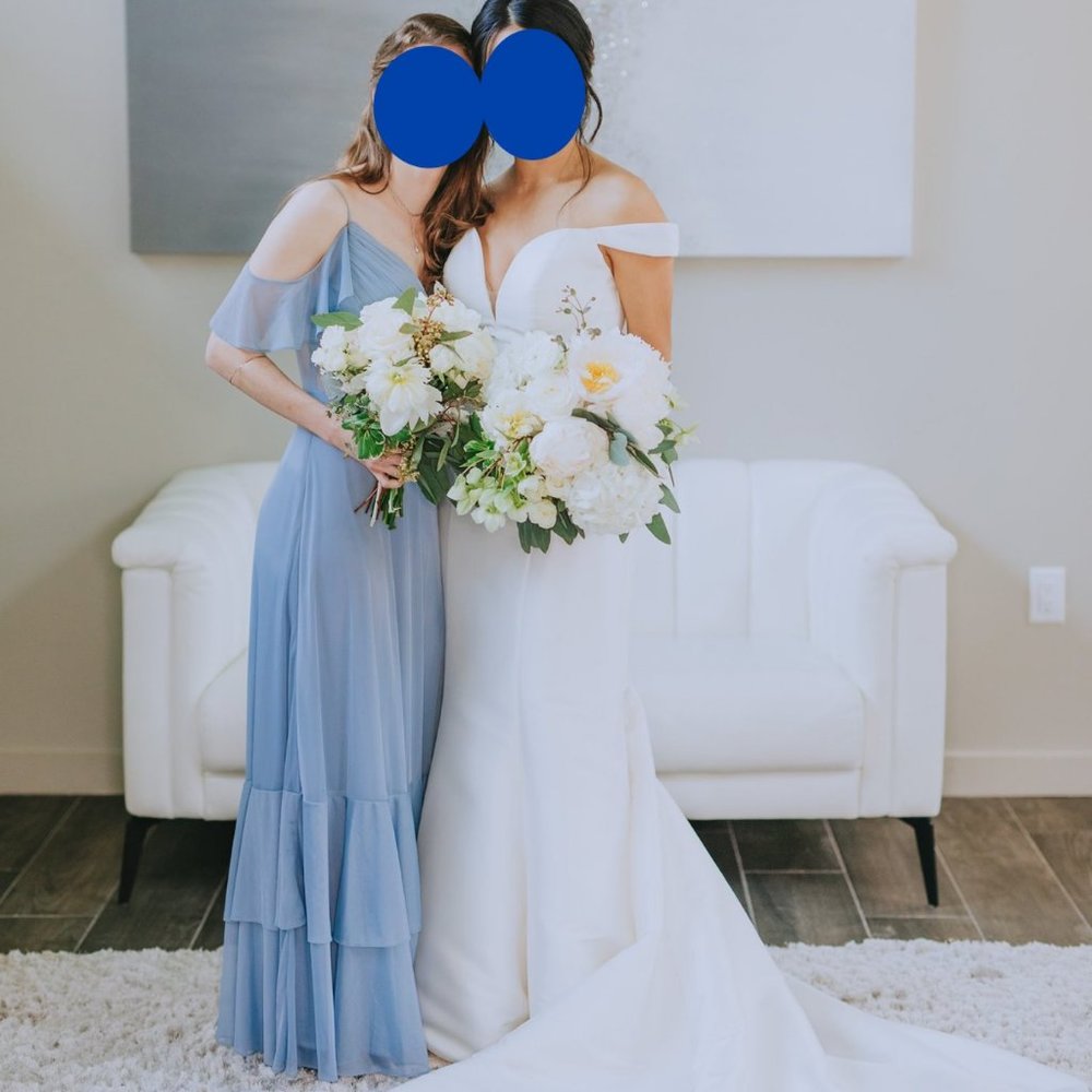 Azazie bridesmaid dress, Cinderella style